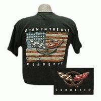 Black "Born in the USA" T-Shirt