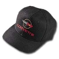 Corvette Hat, Black C4 Corvette Cap