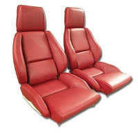 Corvette Seat Cover Set, original leather standard [without AQ9 sport seat option]