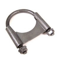 Clamp, exhaust pipe 2 1/4" [guillotine style]