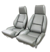 1984 - 1988 Seat Cover Set Mounted on Foam, replacement leatherette [standard]
