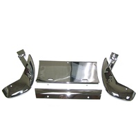 1958 - 1962 Guard Assembly, front bumper with license mounting plate