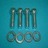 Bolt Set, differential mount to crossmember