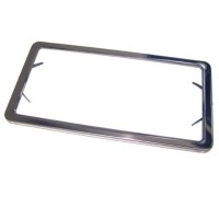 Mirror Finish Stainless Steel License Plate Frame
