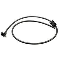 1984 - 1996 Nozzle, left or right windshield wiper arm washer with retainer & hose