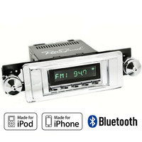 1953 - 1957 RetroSound "Long Beach" Direct Fit 12 volt AM/FM Radio with auxiliary inputs, USB, Bluetooth®, made for iPod®/iPhone® and SirusX