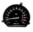 1978 Tachometer, engine RPM gauge (L-82 with air conditioning)  5600 redline 