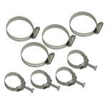 Corvette Clamp Set, 350 engine cooling hose (LT-1 option without air conditioning)