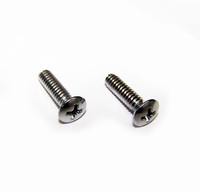 1963 - 1967 Screw Set, inside mirror support mounting