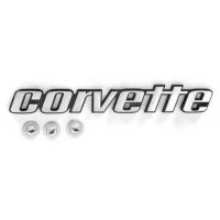 Corvette Rear Bumper "Corvette" Emblem