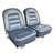 1965 Seat Cover Set, optional leather as original