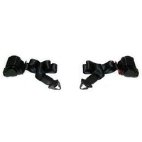 Corvette Shoulder Belt, pair harness with retractor assemblies (convertible) 