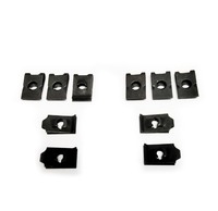 1968 - 1977 Clip Set, lower dash pads attaching (10 pc)