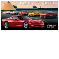 Corvette Sign, Corvette - family tradition