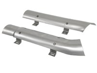 Corvette Heat Shield, pair exhaust 2" pipes (w/o side exhaust)