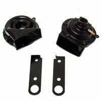Corvette Horn, pair high & low notes (metal universal replacement)