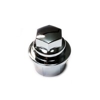 Corvette Cap, set wheel lug nut chrome covers (20 piece)