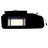 1984 - 1993 Sunvisor, right with lighted vanity mirror (replacement style mirror)
