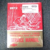 1972 Manual, shop/service
