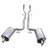 1968 - 1972 Exhaust System, aluminized 2" at manifolds to 2-1/2" pipes 327/350 (manual)