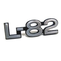 Corvette Emblem, side fender "L-82" (2 required)