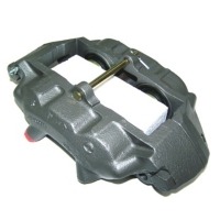 Corvette Brake Caliper, left front stainless steel sleeved with lip seal as original - "Remanufactured"