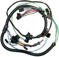 Corvette Wiring Harness, heater with factory equipped air conditioning