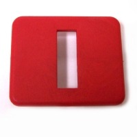 2000 - 2004 Bezel, seatback release lever handle "red"
