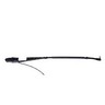 1984 - 1994 Arm, right windshield wiper with washer nozzle