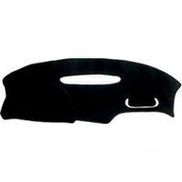 Corvette Dash Mat, protective cover without "Heads Up" option (black)
