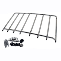 Corvette Luggage Rack, 6 hole replacement "polished stainless steel"