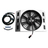 Thumbnail of Fan, single electric brushless 17" hi-performance (427 engine with 22.5" aluminum radiator)