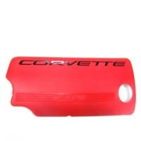 Corvette Cover, right fuel rail (red)
