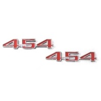 Corvette Hood "454" Emblems (Pair)