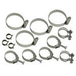 Corvette Clamp Set, 454 engine cooling hose (with air conditioning)