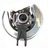 1965 - 1982 Bearing & Spindle Assembly, left rear wheel with new spindle (rebuilt exchange)