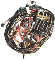 Corvette Wiring Harness, main dash (without factory equipped  air conditioning)