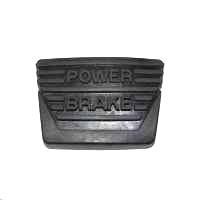 Corvette Pad, brake pedal with power assist (3 & 4 speed transmission)