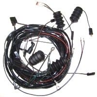 1965 Wiring Harness, coupe rear body without reverse lamp option