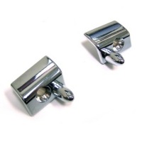 1963 - 1967 Pin, pair front convertible softtop guide 