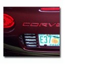 Corvette C5 Rear Bumper Brake Light Red Urethane Letter Set