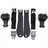 Thumbnail of Seatbelt Set, single lap & shoulder harness, buckles with Starburst logoed buckles in sleeves 