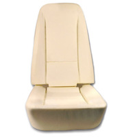 1978 Foam Set, seat cushion without Pace Car option (4 piece)