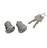 1969 - 1973 Cylinder, pair door lock with keys (square keys)