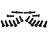 Thumbnail of Bolt Set, exhaust manifold (427, & 454 engines with air conditioning, without power steering)