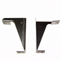 1966 - 1967 Bracket, pair front grille mounting to inner skirt brackets
