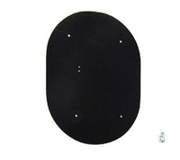 1968  - 1982 Seal, right max air conditioning door with rivets