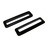 Thumbnail of Bezel, pair seatbelt outlet at roof trim (black)