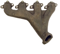 1970 - 1974 Manifold, left exhaust - 454 engine without A.I.R. holes