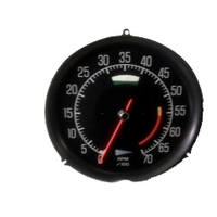 1977 Tachometer, engine RPM gauge (L-82 with air conditioning)  5600 redline  